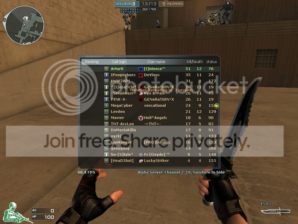 Mutation mode scores — Forum